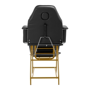 Cosmetic chair 557G with cuvettes black (147250)