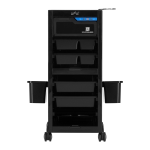 Gabbiano hairdresser's helper with UV sterilizer 68UV black (147025)