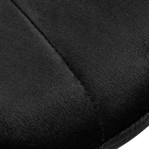 4Rico Cosmetic chair QS-186 black velvet (147836)