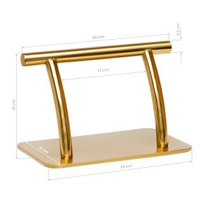 Hairdressing footstool L005S gold (148064)