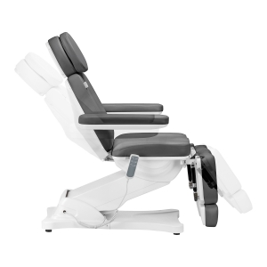 Electric cosmetic chair SILLON CLASSIC 3 motors with pedi cradle gray (148293)