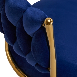 4Rico swivel chair QS-GW01G navy blue (148121)