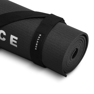 YOGA MAT BALANCE PVC BLACK (149577)