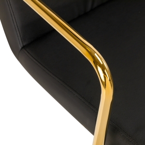 Cosmetic chair QS-OF211G black (148160)
