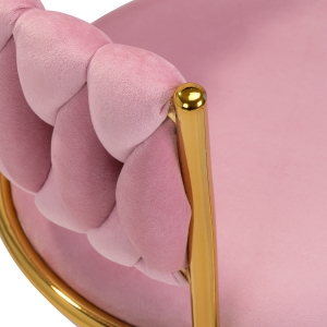 4Rico swivel chair QS-GW01G pink (150122)