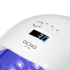 UV LED Lamp OCHO NAILS X13 65W white with mirrored bottom (150706)
