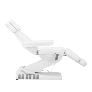 Electric cosmetic chair SILLON Luxury 3 motors white foot control (150223)