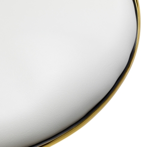 Gabbiano cosmetic stool Q-4599G White (150180)