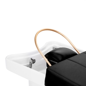 Gabbiano Head Spa 017B hair washing bed black