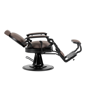 Barber chair Gabbiano Niccolo brown buttonless (153415)