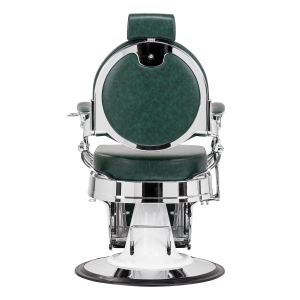 Barber chair Gabbiano President green Chrom (153446)