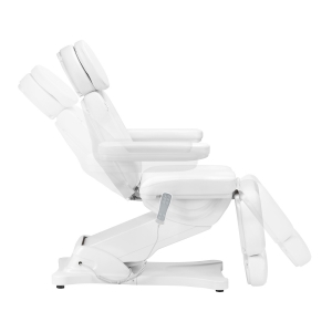 Electric cosmetic chair SILLON CLASSIC 3 motors with heating second edition white (152218)