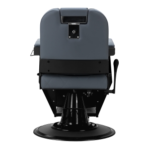 Gabbiano barber chair Bruno with black frame Graphite (153406)