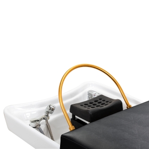 Gabbiano Head Spa Bali hair washing bed black (154391)