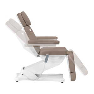 Electric cosmetic chair SILLON CLASSIC 3 motors modern brown (154456)
