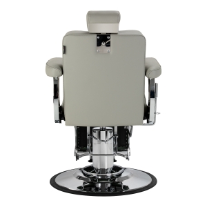 Gabbiano Visionerio barber chair grey chrome frame (155246)