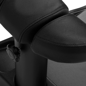 Azzurro shower tray with massager and white trolley (154356)