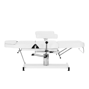 Cosmetic hydraulic chair Sillon A 210DH with cradle white (154692)