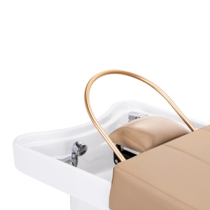 Gabbiano Head Spa 017B hair washing bed beige (155902)