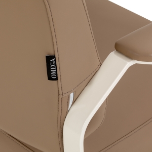 Hairdressing chair Omega Aurora light brown (154505)