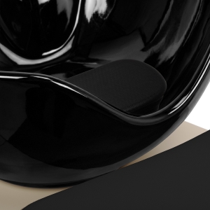 Hairdressing wash unit Omega Marina black (154528)