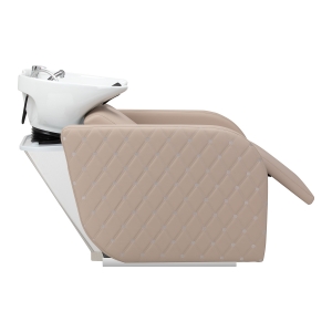 Electric hairdressing wash unit with massage function Gabbiano Ines beige (155872)