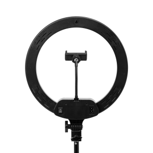 Lamp Ring Light 13"" 36W LED with stand black (131446)