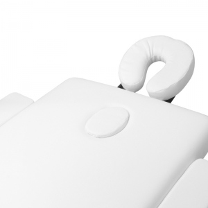 ACTIVESHOP 3-section aluminum comfort massage table, white