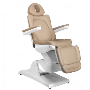 Electric cosmetic chair azzurro 870 3 strong cappuccino (109079)