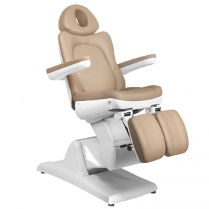 Electric cosmetic chair azzurro 870s pedi 3 strong cappuccino (109085)