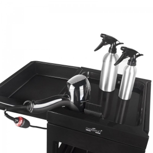 Gabbiano hairdressing trolley 048A black (114208)