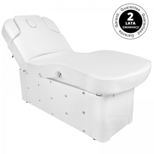 Spa beauty bed azzurro krystal 370-3 4 strong. white heated