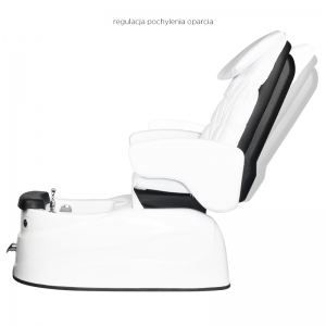 Spa pedicure chair as-122 white with massage function