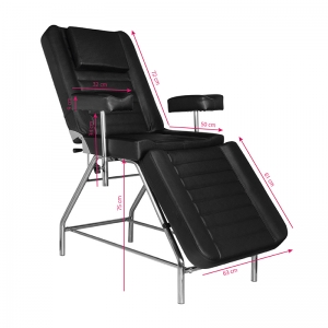 Pro ink 602 black tattoo chair (107658)