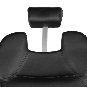 Hair system New York barber chair black chrome (128409)