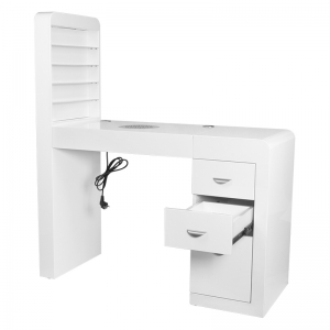 Cosmetic desk 310 white right (129349)