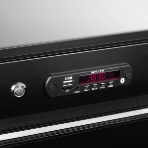 BOX PORTABLE STAND WITH BLACK SPEAKERS (136922)