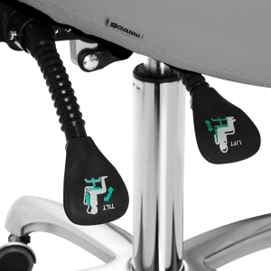 COSMETIC STOOL 1004 GIOVANNI GRAY (141631)