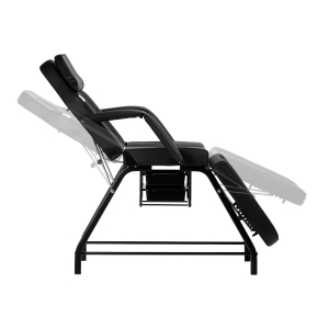Cosmetic chair 557A with cuvettes black (146997)