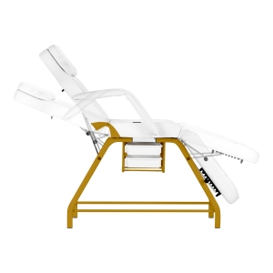 Cosmetic chair 557G with cuvettes white (147251)