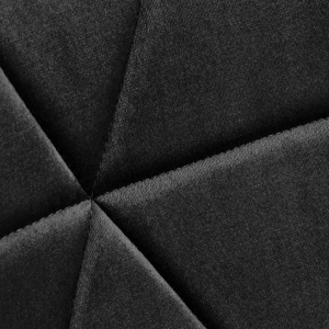 4Rico Cosmetic chair QS-186 black velvet (147836)