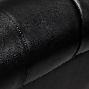 Gabbiano Berlin hairdressing chair, black and gold (148100)