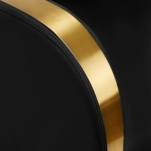 Gabbiano hairdressing wash unit Malaga gold and black (148079)