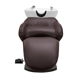 Gabbiano electric hairdressing wash unit TRYCHO brown (148179)