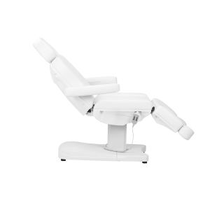 Electric cosmetic chair Azzurro 803D 3-motors white (148393)