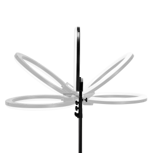 GLOW 18" bsc RGB ring lamp with 45W tripod (148023)