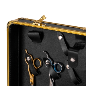 Barber case golden black  (125645)