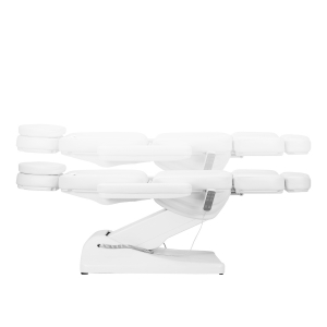 Electric cosmetic chair SILLON Luxury 3 motors white (150222)