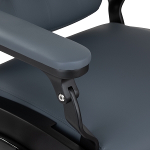 Gabbiano barber chair Francesco Black graphite (153412)