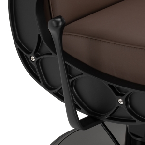 Gabbiano Continental hairdressing chair brown (152036)